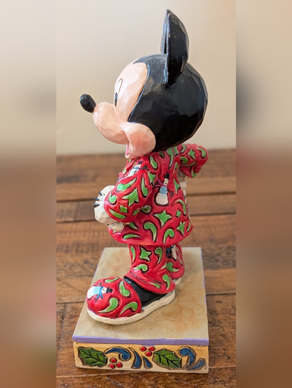 Disney Traditions Jim Shore Mickey Mouse Magical Morning Like New - Picture 2 of 5